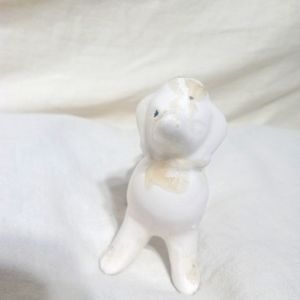 Mini porcelain poodle